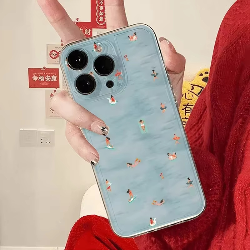 Summer Swimming Pattern Phone  - đánh giá và giá Summer Closet