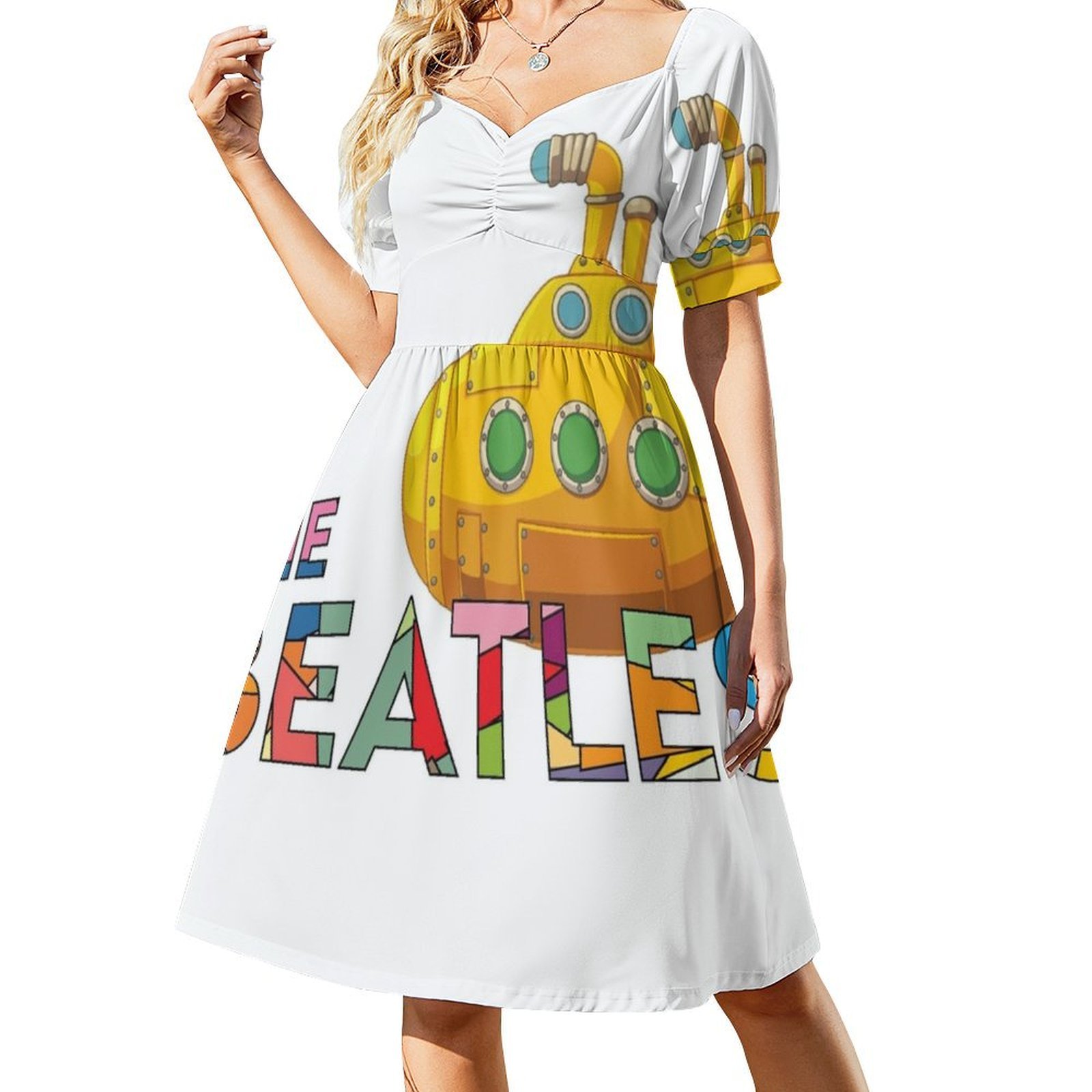Vintage Bohemian Dress Puff Sl - đánh giá và giá Summer Clothing Options