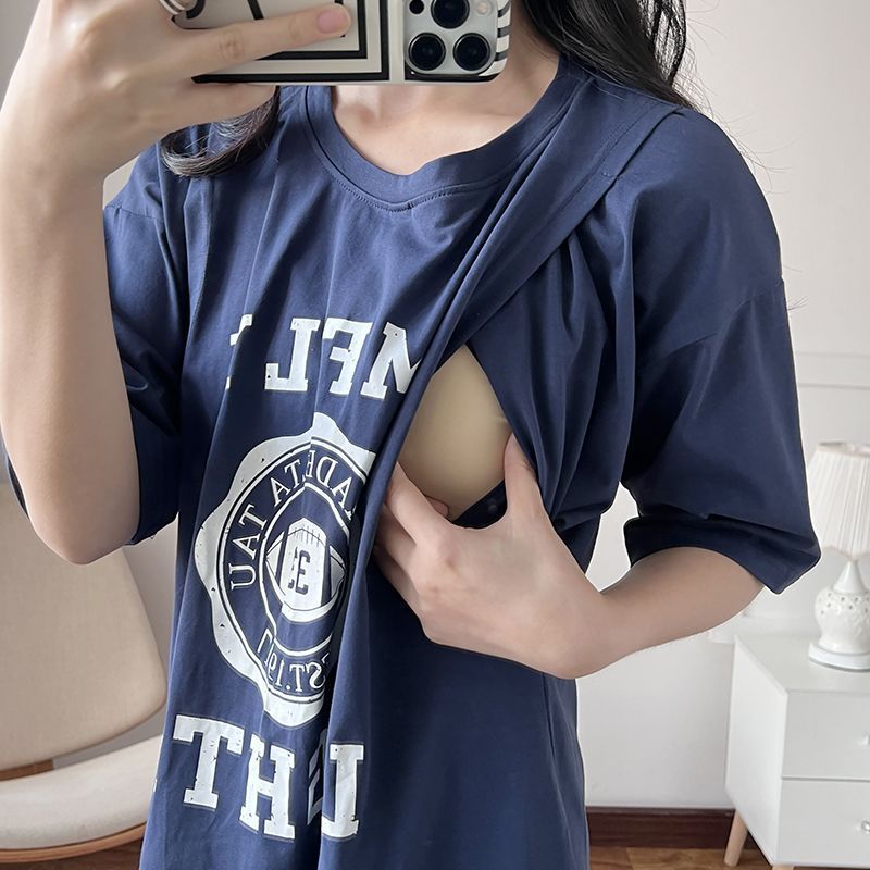 Nursing Dress Pregnant Breastf - đánh giá và giá Summer Clothing For Women