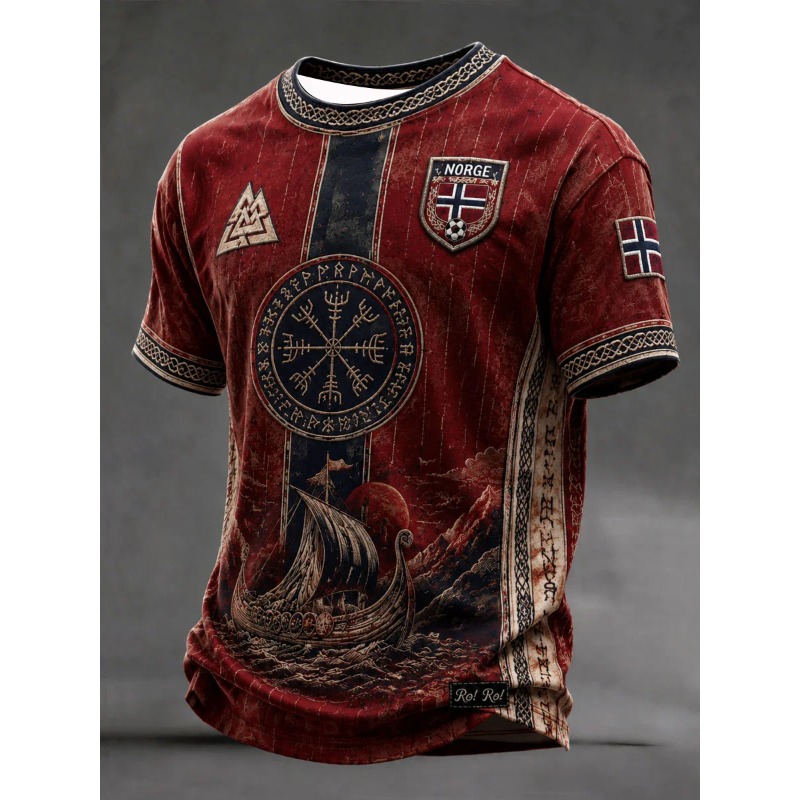 Soccer Football Jersey Norway  - đánh giá và giá Summer Viking Clothing