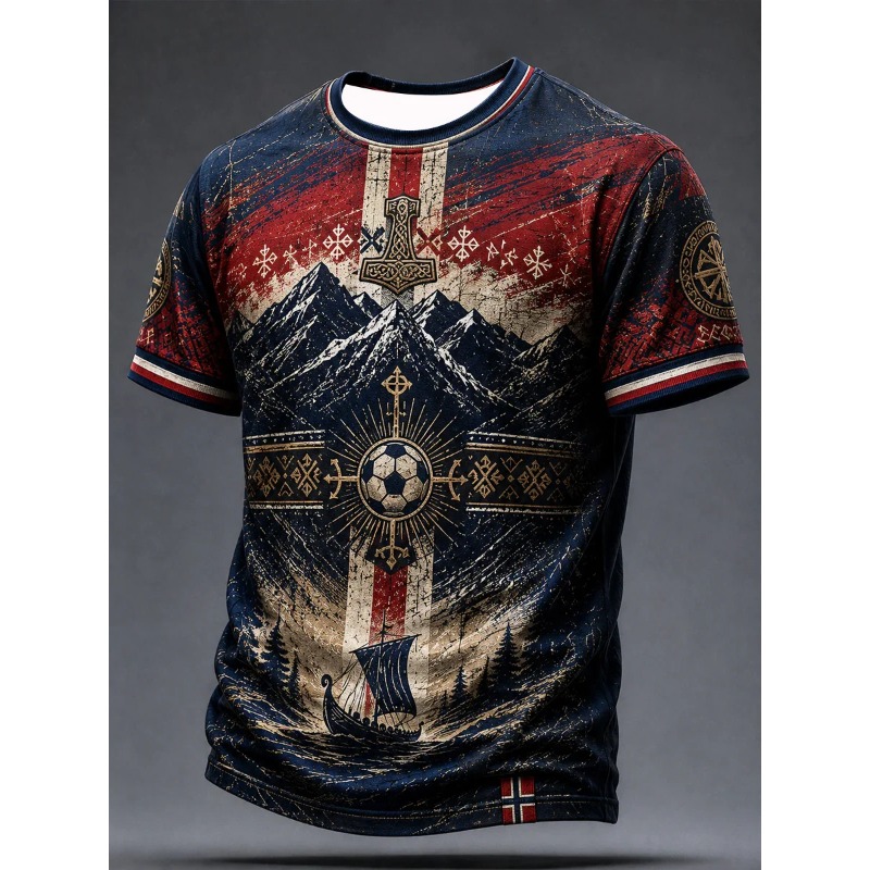 Soccer Football Jersey Norway  - đánh giá và giá Summer Viking Clothing
