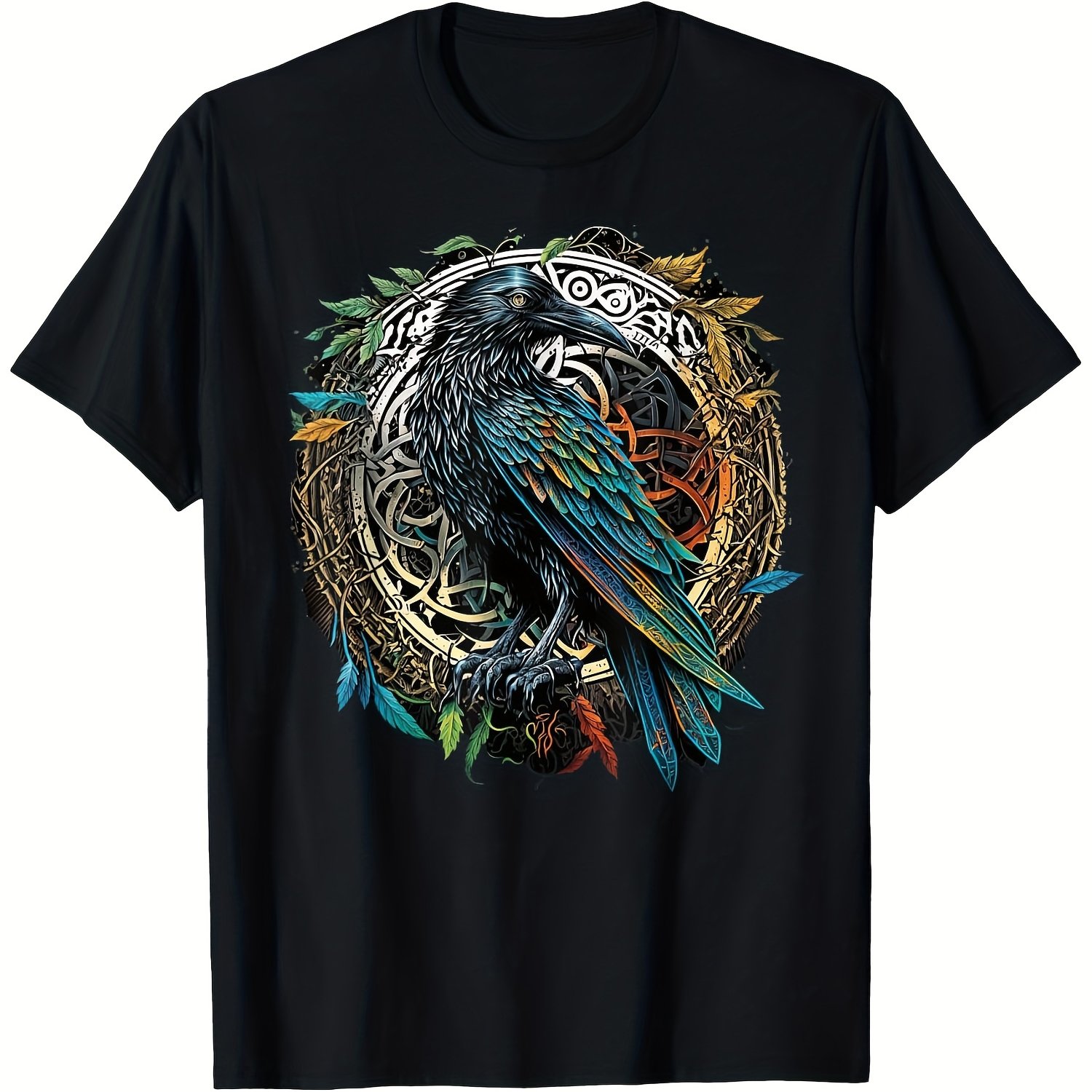 Women's Viking Raven Pattern T - đánh giá và giá Summer Viking Clothing