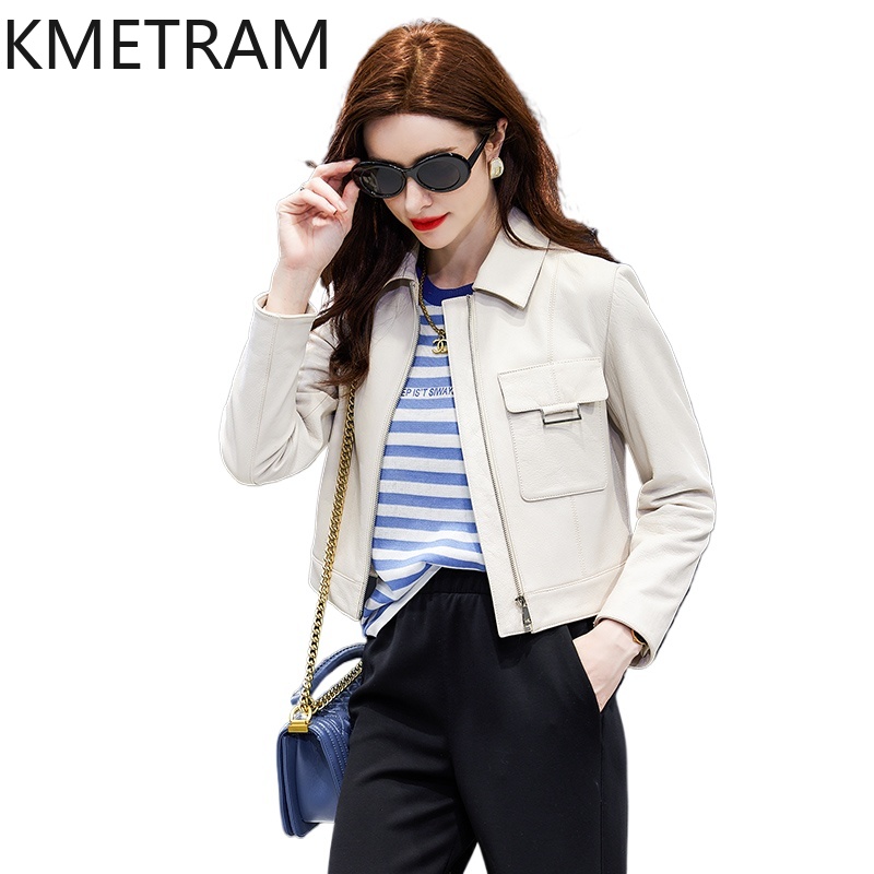 Genuine Leather Jacket Woman R - đánh giá và giá Quality Summer Clothing For Women