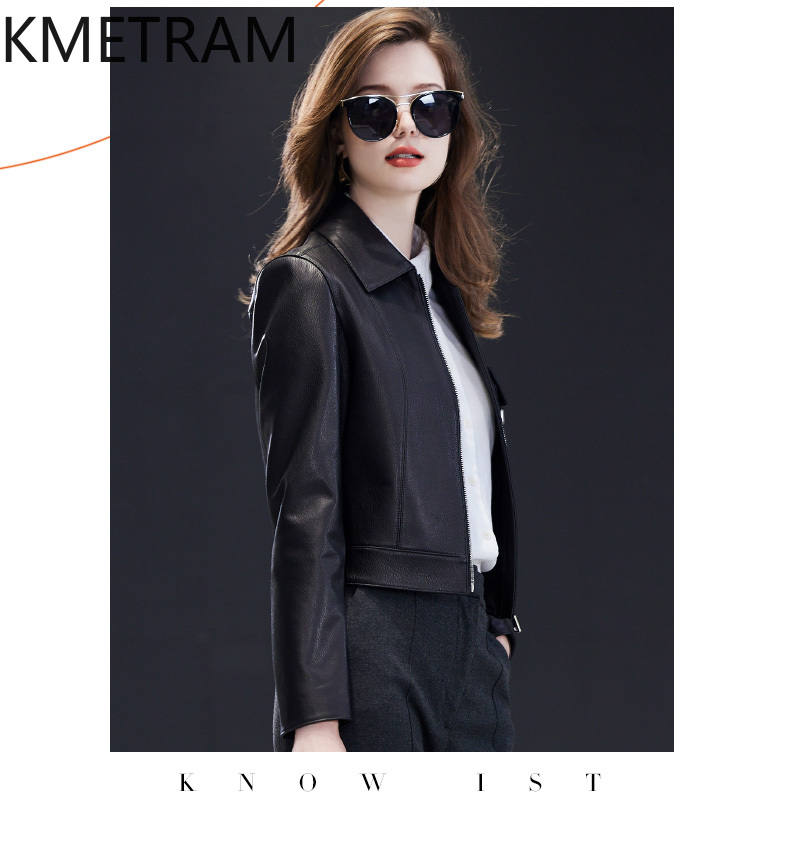 Genuine Leather Jacket Woman R - đánh giá và giá Quality Summer Clothing For Women