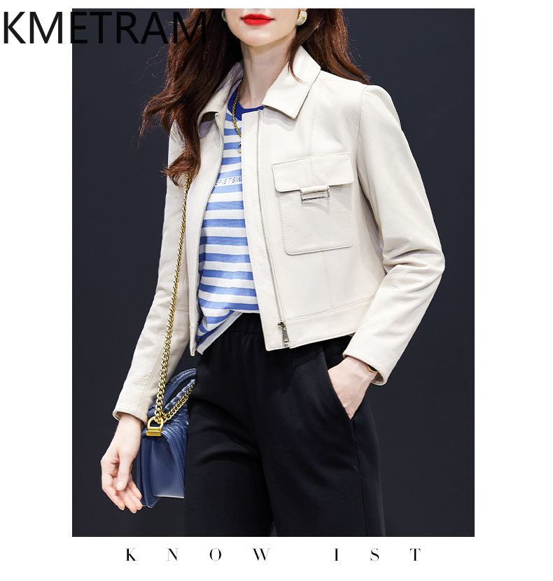 Genuine Leather Jacket Woman R - đánh giá và giá Quality Summer Clothing For Women