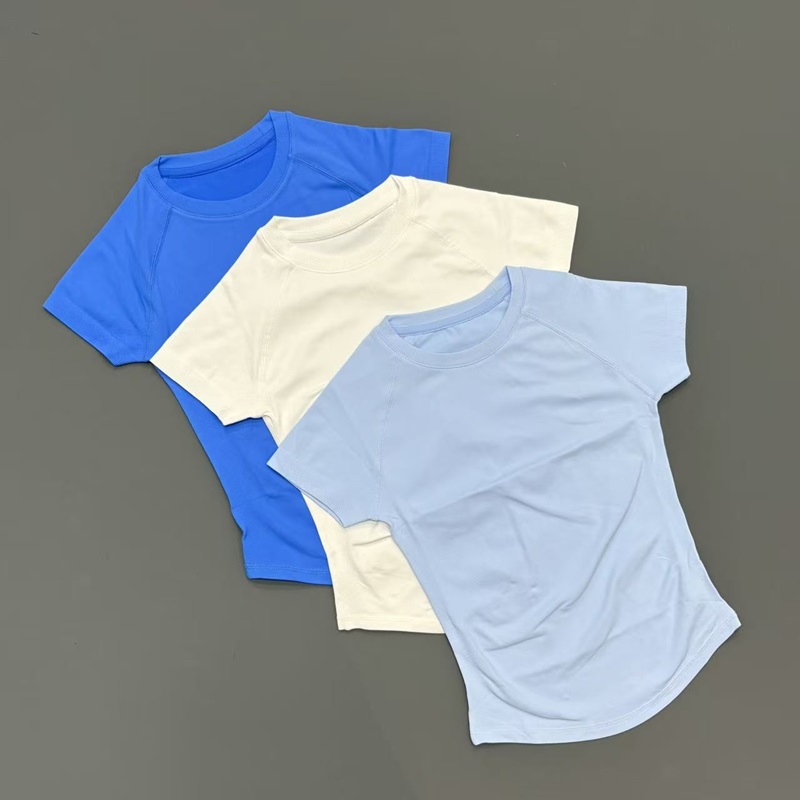 Short Sleeve Seamless Yoga Top - đánh giá và giá Summer Yoga Clothing