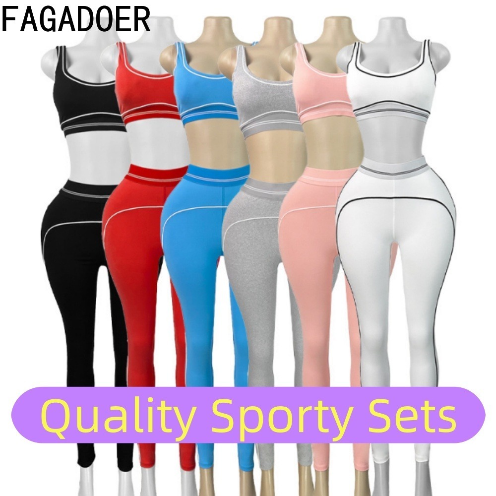 FAGADOER Fashion Patchwork Qua - đánh giá và giá Summer Yoga Clothing