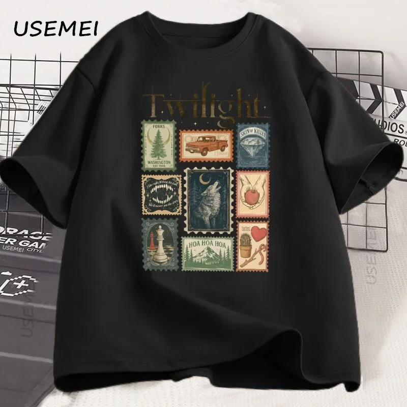 Vintage Twilight Forks T-shirt - đánh giá và giá Quality Summer Clothing For Women