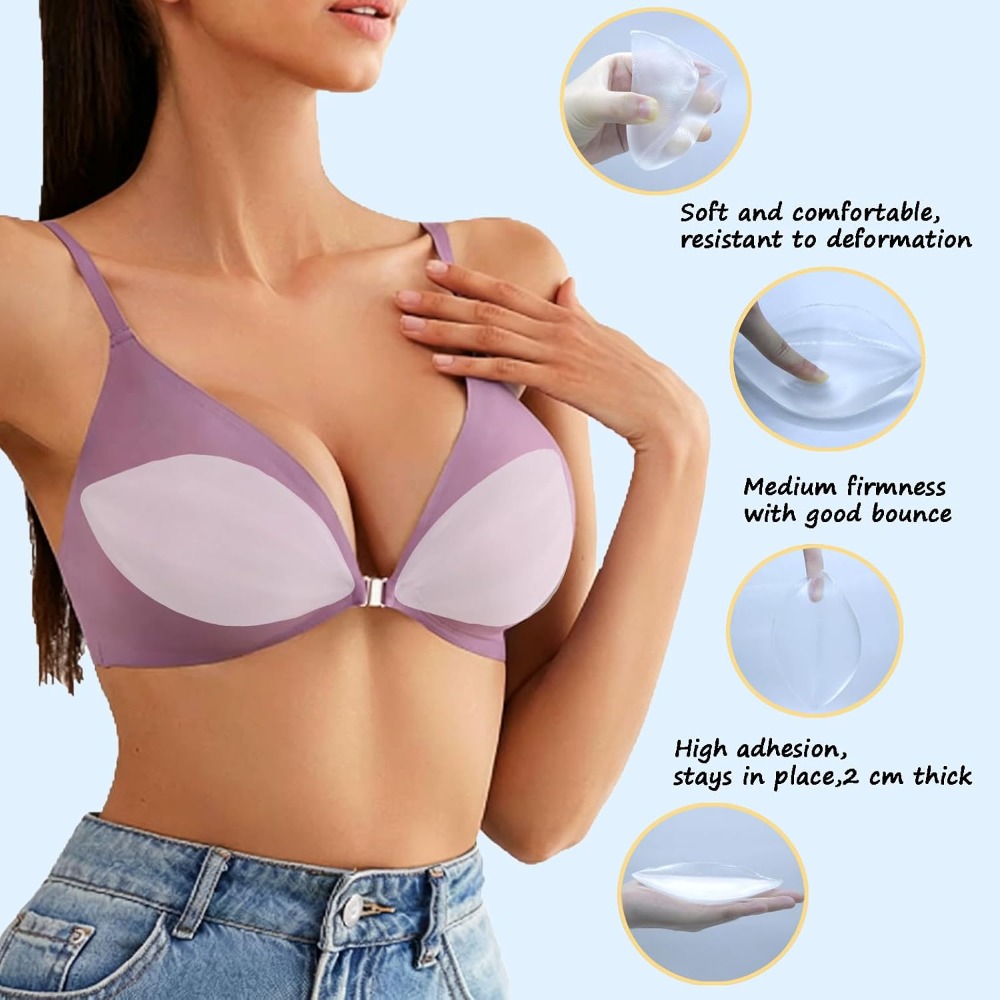 Adhesive Silicone Bra Inserts  - đánh giá và giá Bikini Set Push Up