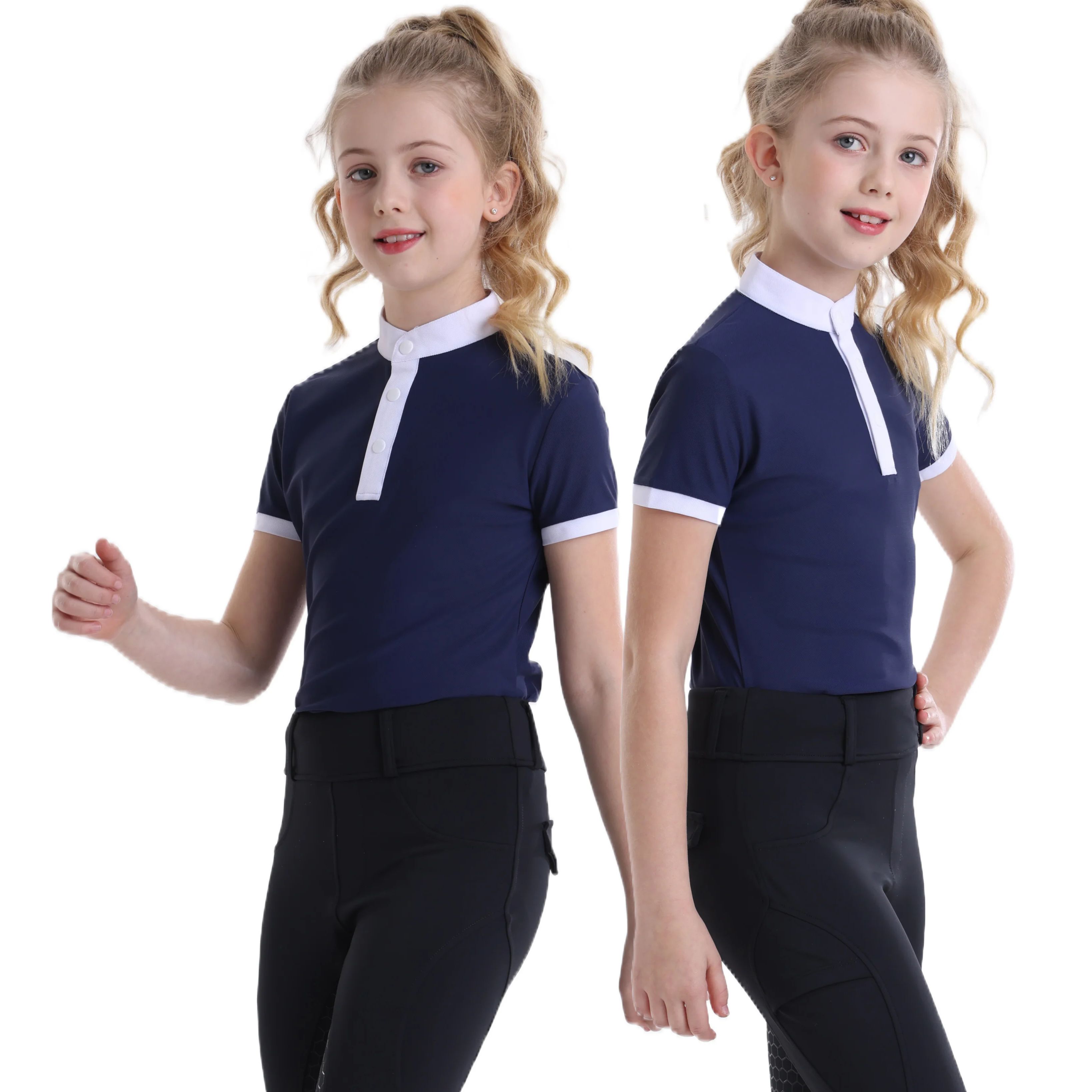 Summer Children's Short sleeve - đánh giá và giá Summer Equestrian Clothing