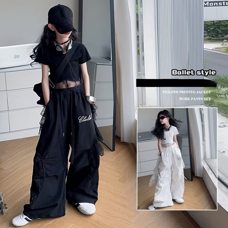 4-14 girls Hip Hop Jazz Street - đánh giá và giá Summer Clothing For Teen Girls