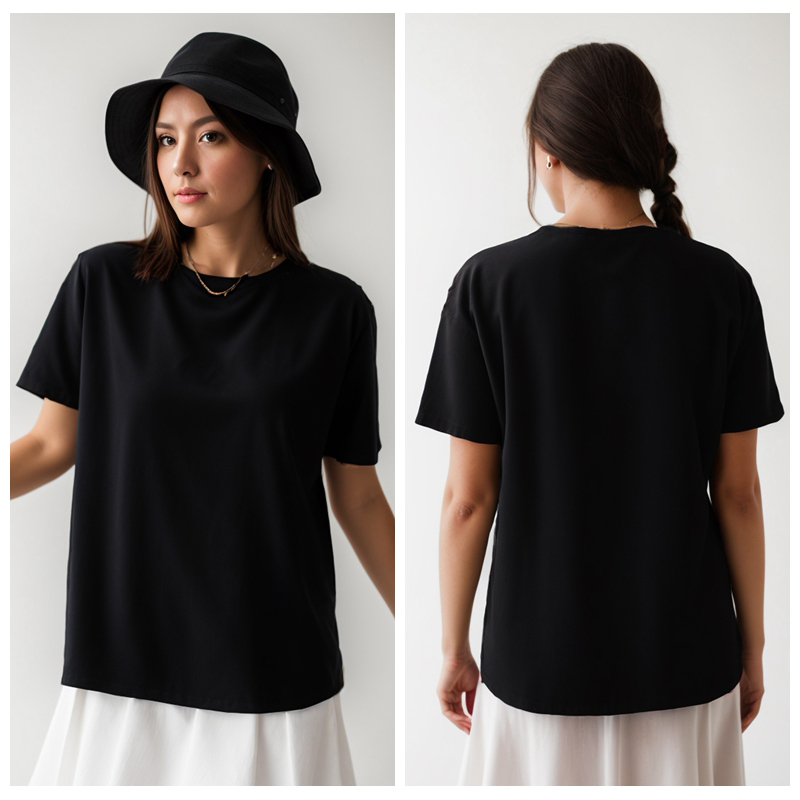 Cotton Plus Size Short Sleeve  - đánh giá và giá Quality Summer Clothing For Women