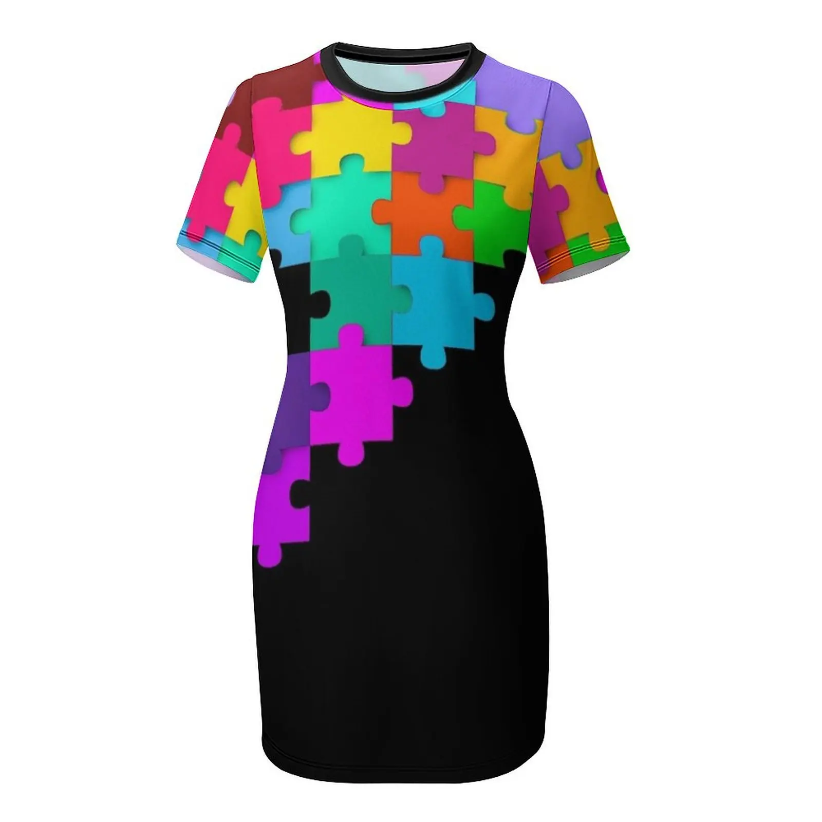 puzzle time essential t shirt  - đánh giá và giá Summer Clothing Essentials Women