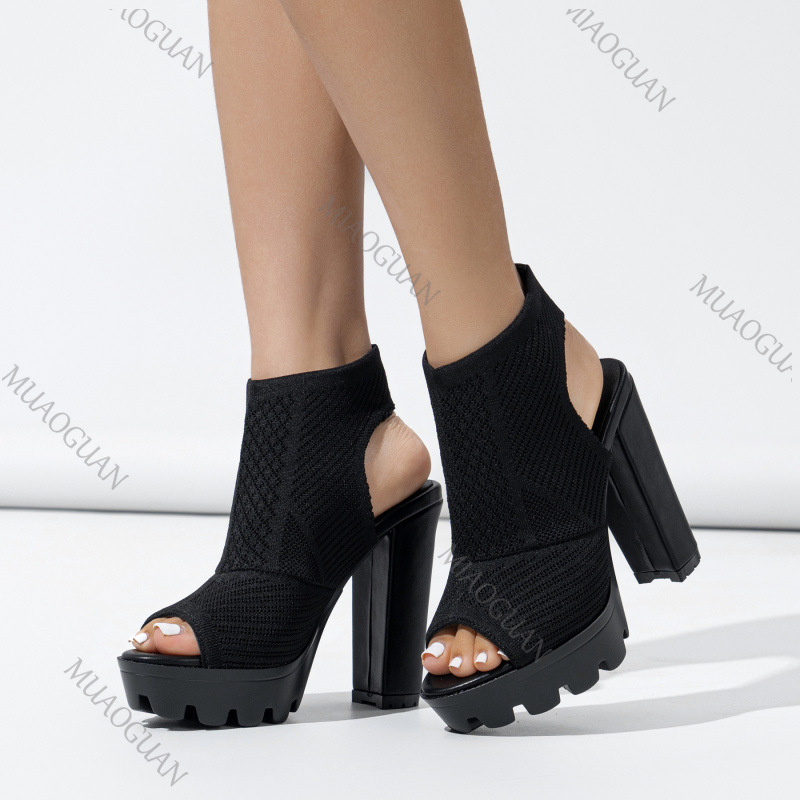 Summer New Women's Heels Shoes - đánh giá và giá Summer Clothing Fabric