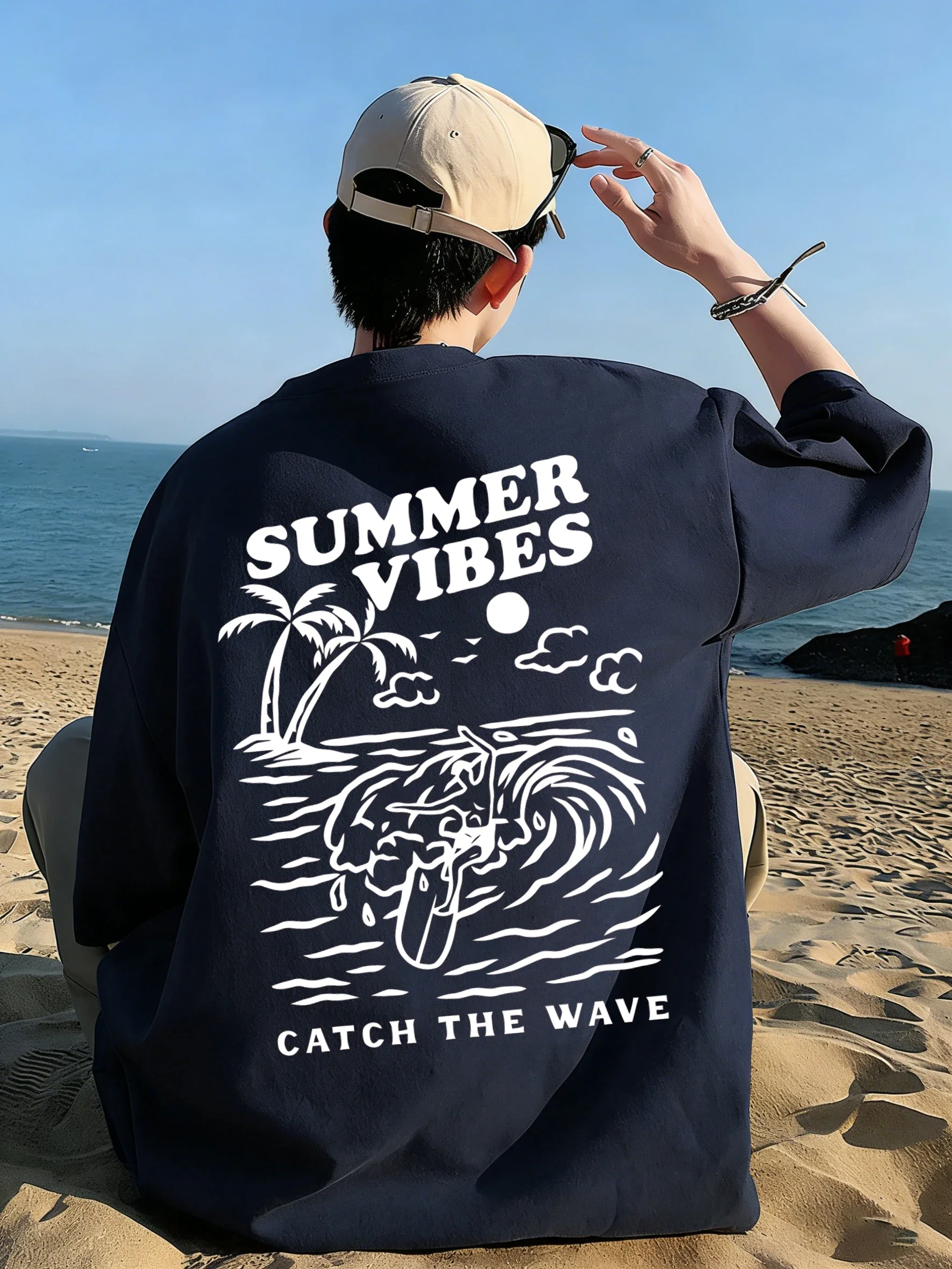 Summer Vibes Catch The Wave T- - đánh giá và giá Summer Vibes Clothing Men