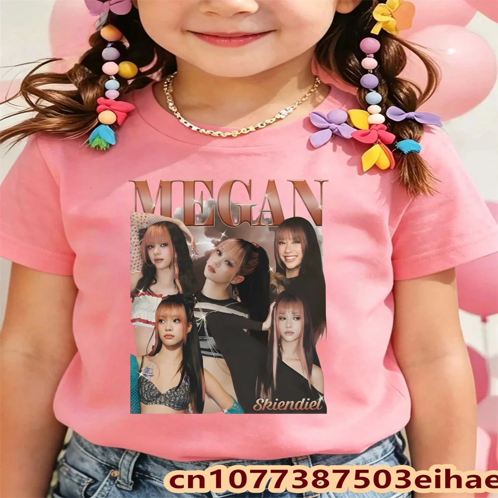 KATSEYE T Shirt Fashion Printe - đánh giá và giá Summer Clothing Kids Sale