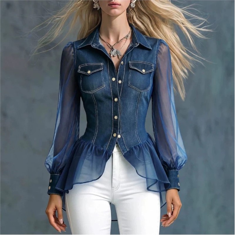 New Womens Blouses Spring Fall - đánh giá và giá Summer Clothing Kids