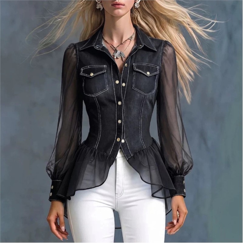 New Womens Blouses Spring Fall - đánh giá và giá Summer Clothing Kids