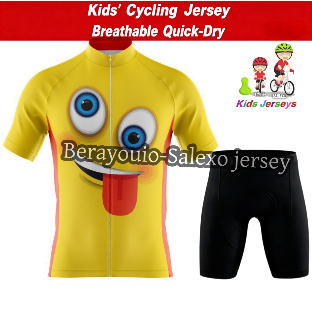 Children's Cartoon Cycling Jer - đánh giá và giá Summer Clothing Kids Sale