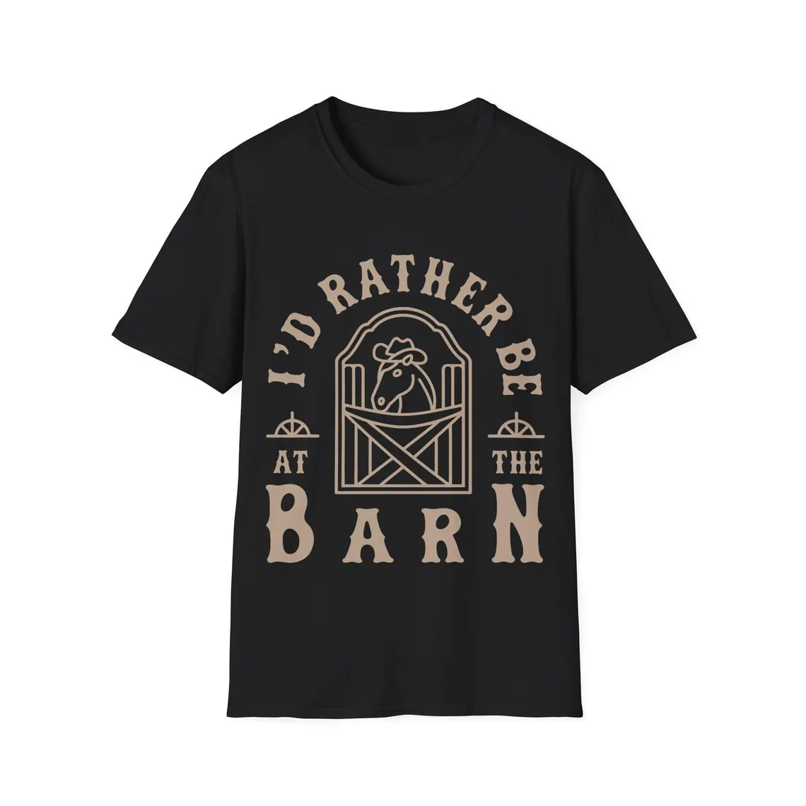 I'd Rather Be At The Barn T-Sh - đánh giá và giá Summer Equestrian Clothing