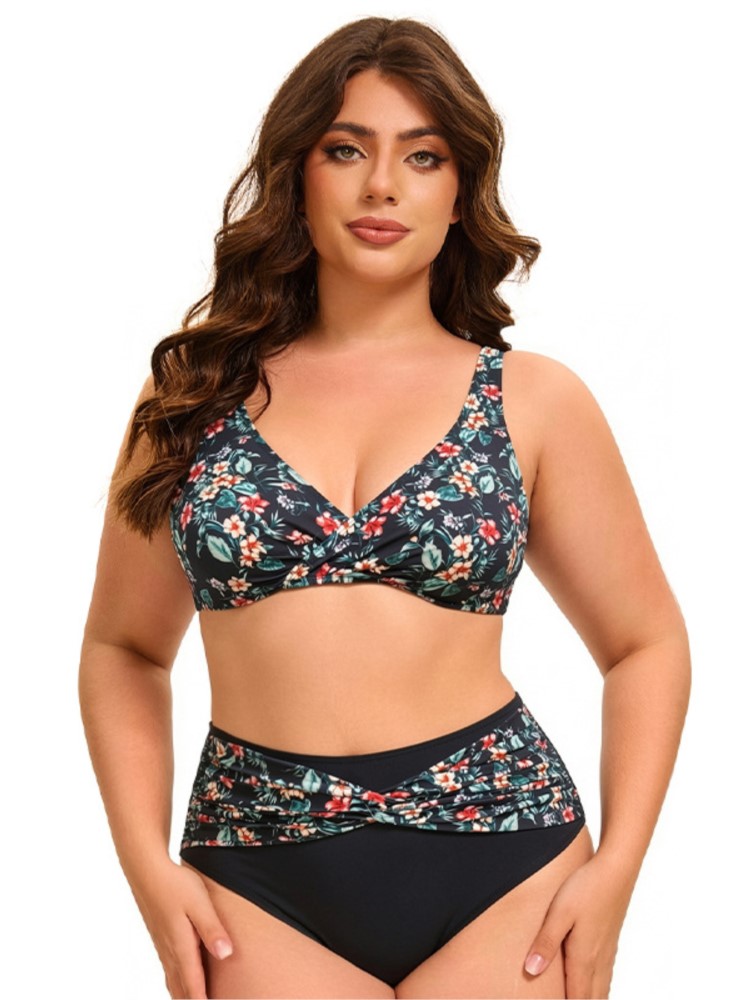 Plus Size High Waist Bikini Wo - đánh giá và giá Bikini Set Push Up
