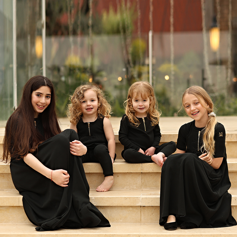 Summer Black Ribbed Family Mat - đánh giá và giá Summer Clothing For Babies
